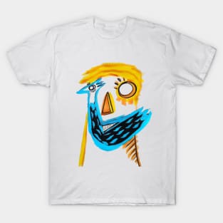 face bird T-Shirt